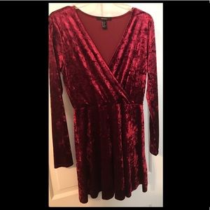 Crushed Velvet Dress